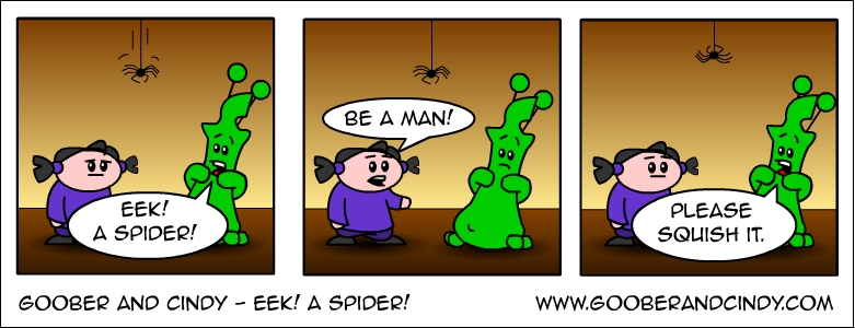 Eek! A Spider!