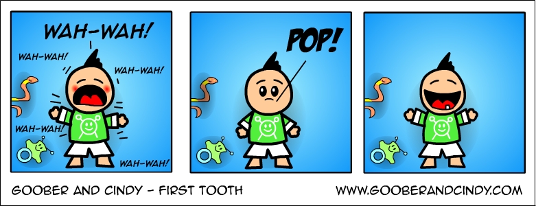 First tooth