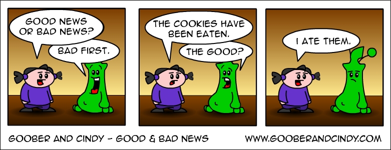 Good and bad news