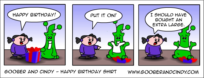 Happy birthday shirt