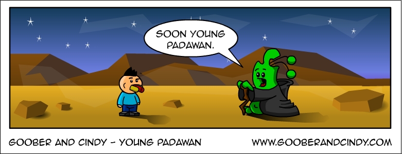 Young padawan