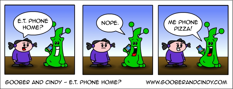 E.T. Phone home?