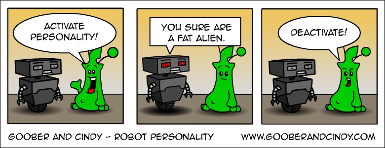 Robot personality